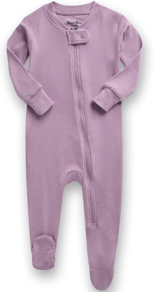 Infant Toddler Boys Girls Footed One-Piece Sleep and Play Premium Modal Pajamas 1-2 Pieces